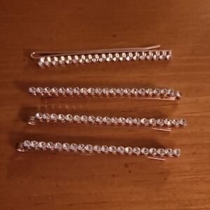 Elegant Crystal Hair Clips